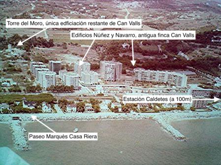 Localización de la finca de Can Valls que pasó al consul francés