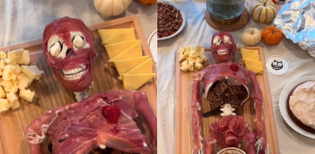 El esqueleto ha conquistado a los usuarios (Instagram)<br>