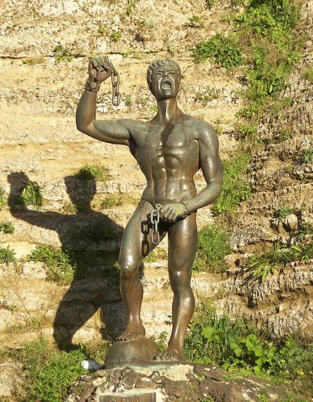 Monumento a Euno, en Sicilia.