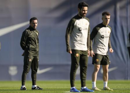 Gündogan entrenando ayer
