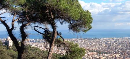 Barcelona tras el paso de la borrasca.