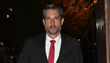 Lara Dibildos and Candido Conde Pumpido during funeral of Maria Teresa Campos in Madrid 25 September 2023