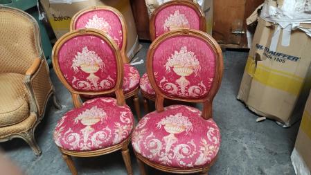 Las sillas, que salen a la venta del hotel Ritz