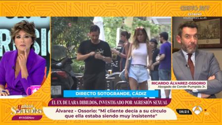 Ricardo Álvarez, abogado de Cándido Conde-Pumpido, en 'Y ahora Sonsoles'