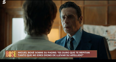 Luis Miguel Dominguín en la serie 'Bosé'