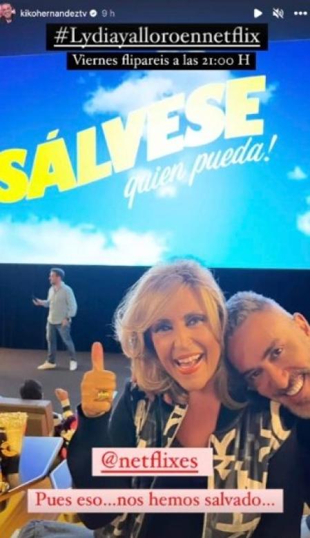 Reencuentro antes del estreno de 'Sálvese quien pueda'