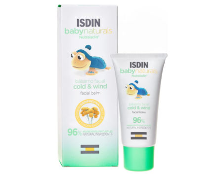 ISDIN Baby Naturals, bálsamo facial Cold & Wind