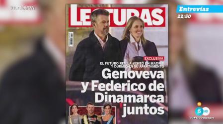 Las fotos de la polémica de Genoveva Casanova y Federico de Dinamarca en Madrid