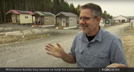 Marcel LeBrun se dedica ahora a este proyecto de viviendas asequibles que también da empleo a sus residente
