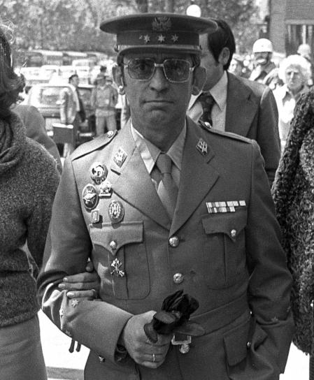 El capitán de Infantería Ricardo Saenz de Ynestrillas Martínez, que participó en la Operación Galaxia, en una imagen de 1981.
