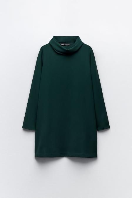 Vestido holgado de Zara