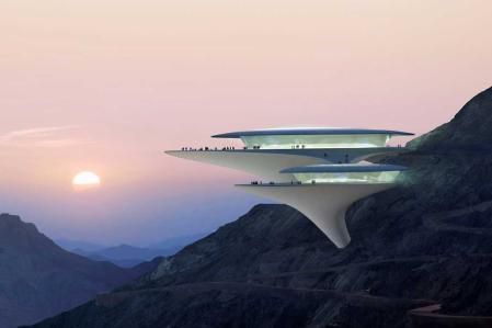 El centro de turismo sostenible de Neom, Leyja, tendrá tres hoteles