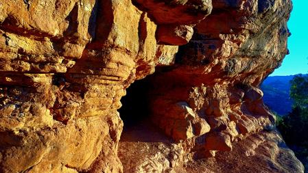 La cueva de Cantacorbs.