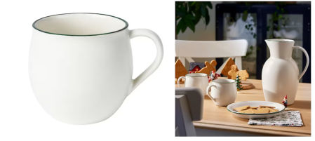 Tazón, hueso, 40 cl