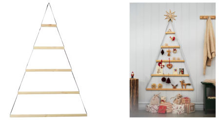 Decoración de pared, bambú/negro