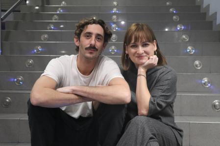 Enric Auquer y Patricia Font