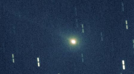 El cometa 55P/Tempel-Tuttle fotografiado en 1998 desde Japón