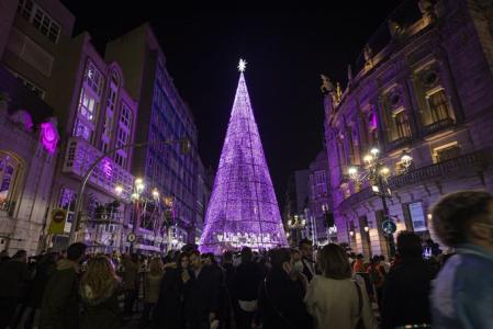 Iluminación navideña en Vigo