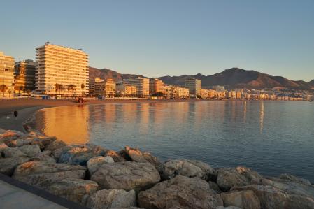 El veranillo de noviembre en Fuengirola.