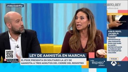 Mariló Montero y Gonzalo Miró en 'Espejo Público'