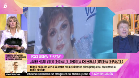 Emma García y Javier Rigau en 'Fiesta'