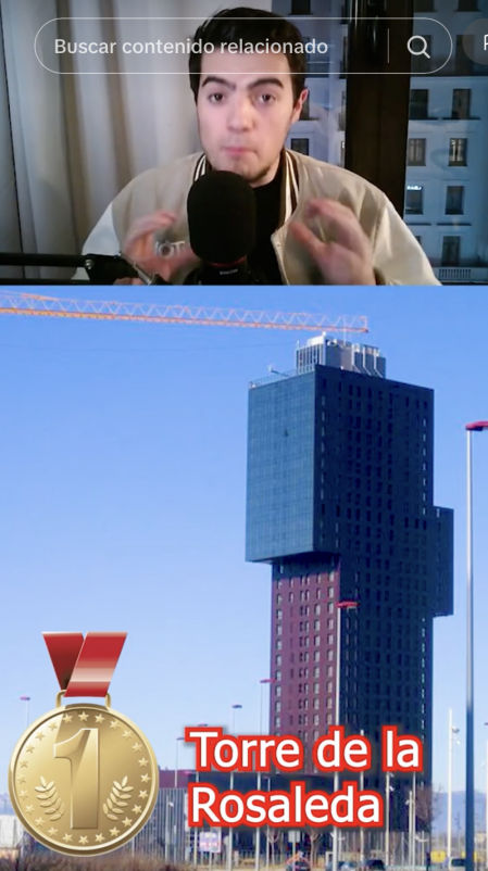 Múltiples usuarios han discrepado sobre los edificios que deberían estar situados en el top 3