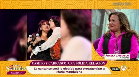 Ángela Carrasco recuerda su relación con Camilo Sesto tras 'Jesucristo Superstar': 