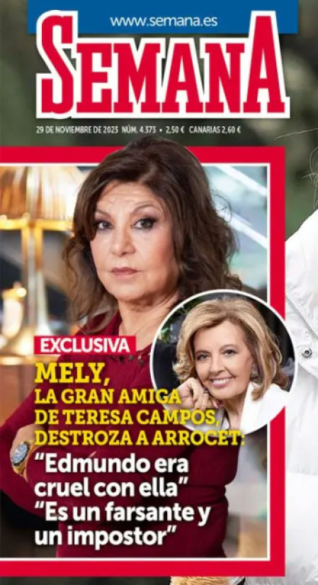 Meli Camacho, en 'Semana'.