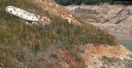 Sequía en la Baells.