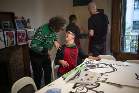 Los otros profesionales de la empresa se muestran encantados de trabajar con ellos