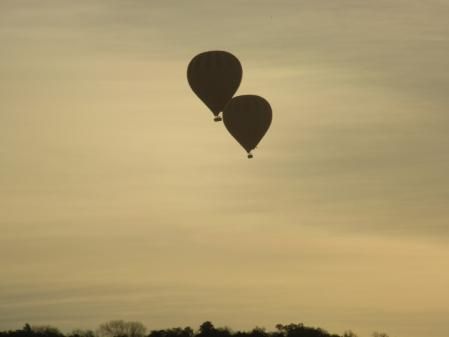 La Garrotxa en globo.