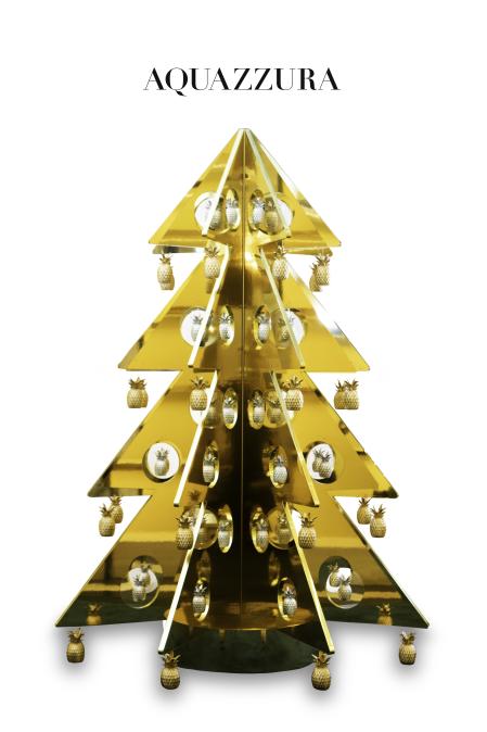 Árbol de navidad solidario diseñado por Aquazzura