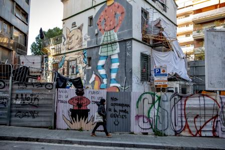 Hace meses que en este lado de la parte alta de Barcelona reina la calma