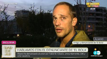 Habla el denunciante de Juan José Ballesta, al que acusa de robo con violencia