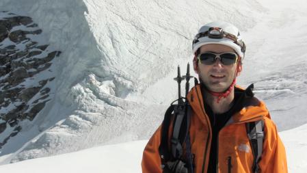 Es un apasionado de la montaña