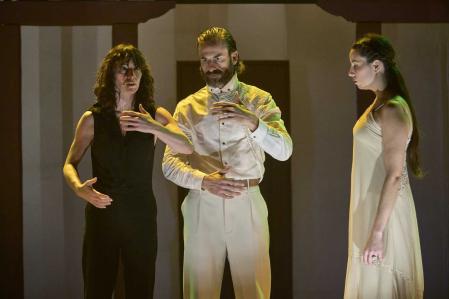 Ensayo general de 'La francesa Laura', de Lope de Vega, de estreno el 30 de noviembre en los Teatros del Canal de Madrid