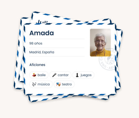 La iniciativa tiene en cuenta los gustos y aficiones de cada anciano.