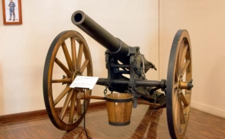 Un cañón Krupp