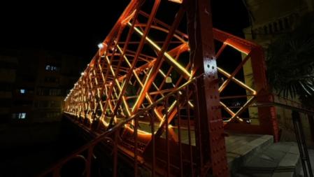 Ambiente navideño en Girona.