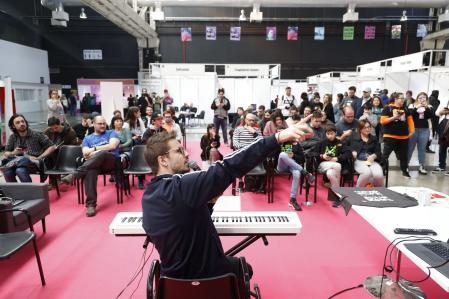 El pianista y teclista 'Victormame' vuelve a participar en el salón con su concurso de bandas sonoras de videojuegos
