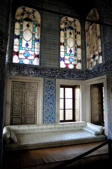 Cristaleras del interior del palacio Topkapi
