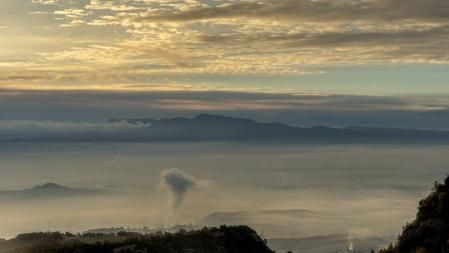 La  inversión térmica.