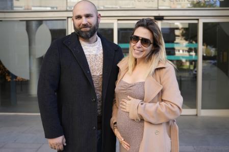 Gisela y Jose Angel Ortega in Barcelona, 6 december 2023