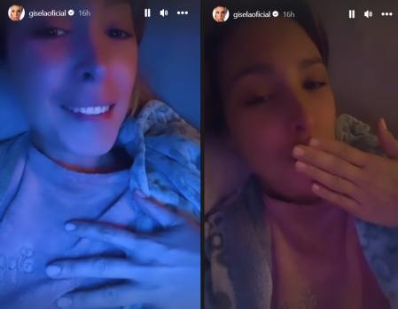 Gisela aprovechó para agradecer todos los mensajes de apoyo desde sus redes sociales.
