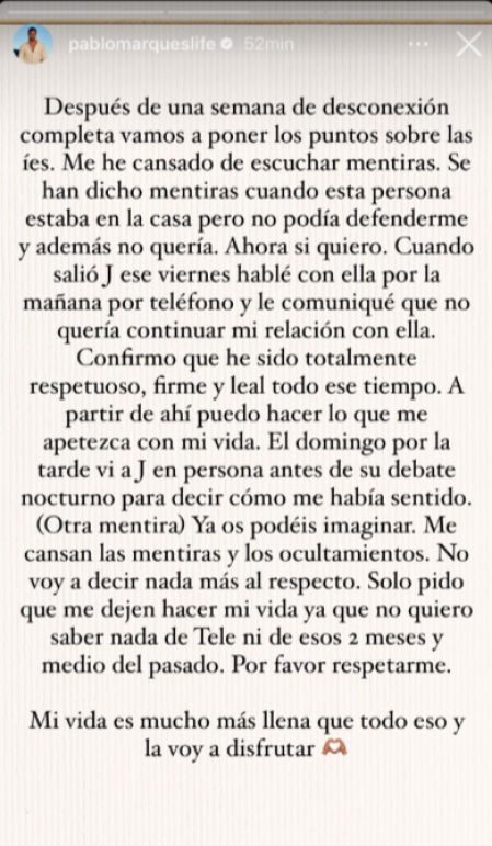 Ruptura jessica bueno