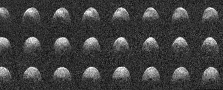 Imágenes del asteroide 3200 Faetón obtenidas por el radiotelescopio de Arecibo