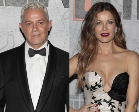 Alejandro Sanz y Jaydy Michel&nbsp;