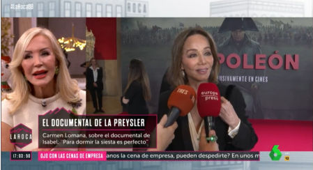 Carmen Lomana se sincera sobre el documental de Isabel Preysler.