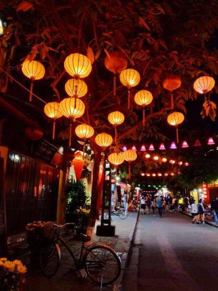 Farolillos en Hoi An