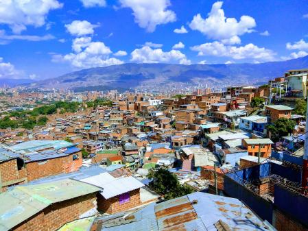 Comuna 13, en Medellín